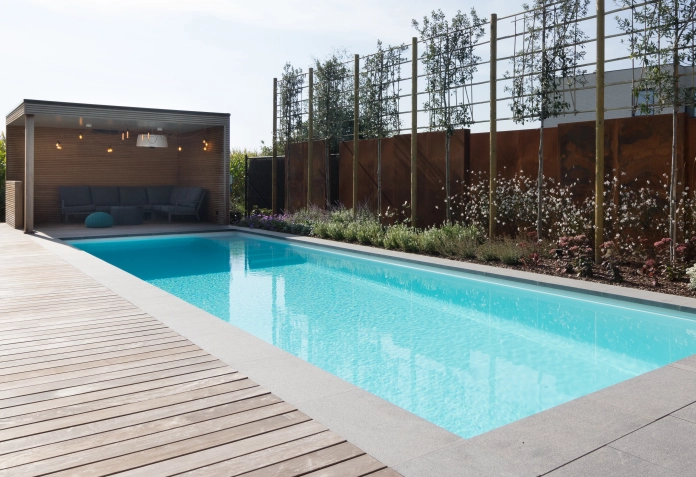 RVS Zwembad en Prefab Mozaïekzwembad